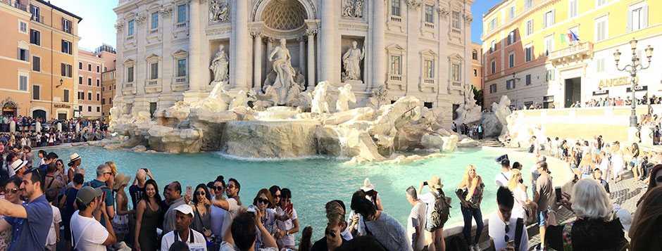 Fontana di trevi