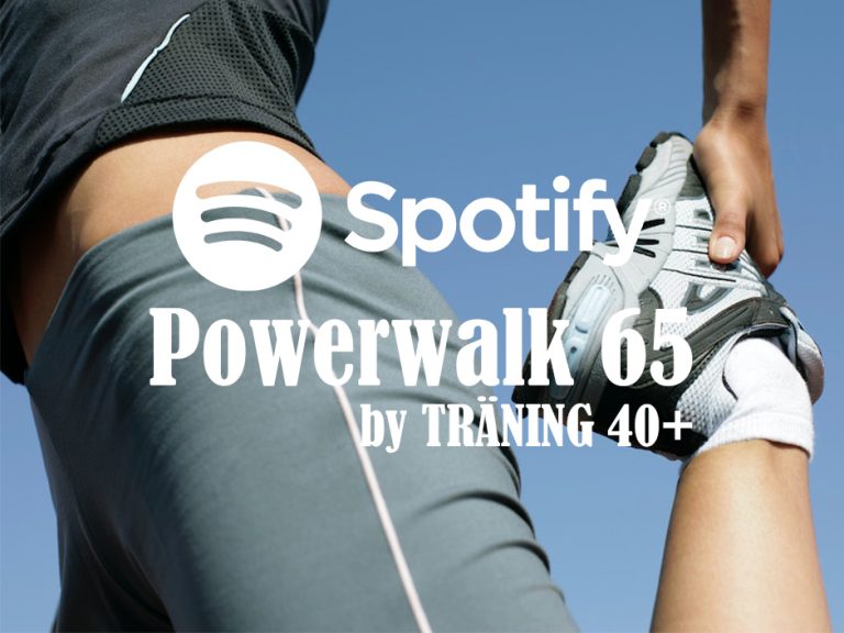 Ny musiklista – POWERWALK 65 by TRÄNING 40+ powerwalk 65