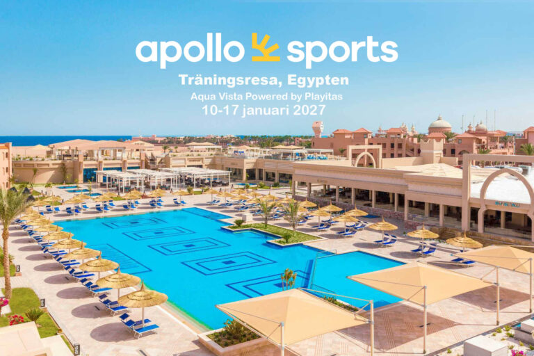 Träningsresa med Apollo Sport SOLO till Egypten i januari 2027 Träningsresa Egypten